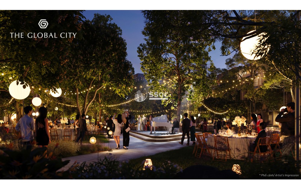 Bán nhà phố thương mại SOHO - KĐT The Global City mặt đường lớn 20m, giá vô cùng hấp dẫn